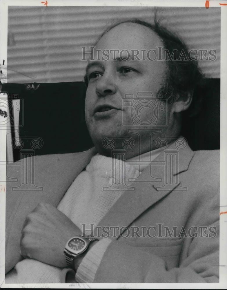 1977 Press Photo Arthur J Jay LaFave J.P. International Management Group. - Historic Images