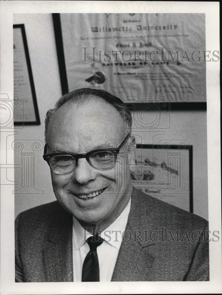 1970 Press Photo State Tax Court Judge Edward H. Howell named to Supreme Court - Historic Images