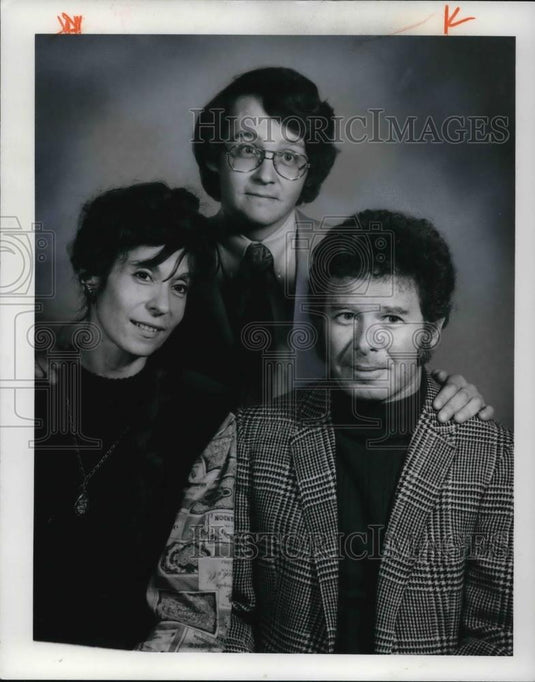 1977 Press Photo Ron Kimun Admin Director of Fairmount Center and wife Jan - Historic Images