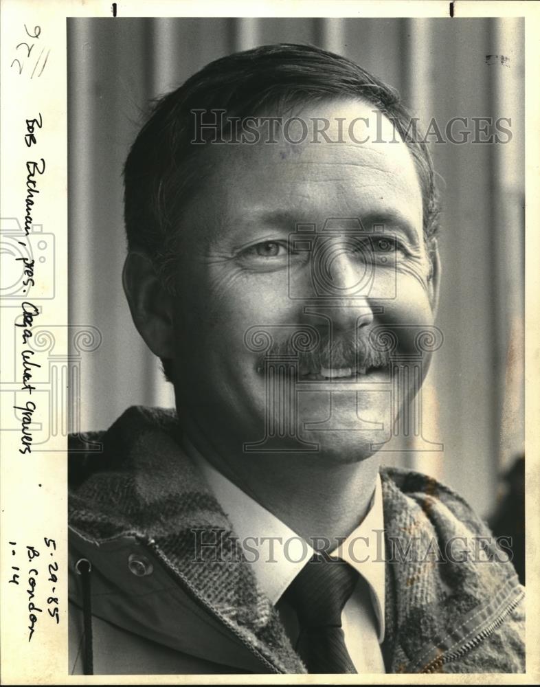 1985 Press Photo Robert C Buchanan Director Oregon Dept of Agri - ora00241 - Historic Images