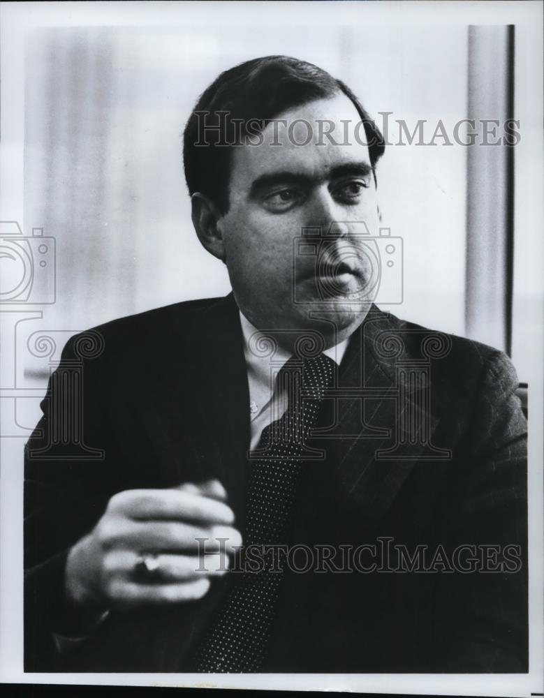 1979 Press Photo James C. McGrath, III American Express VP corporate security - Historic Images