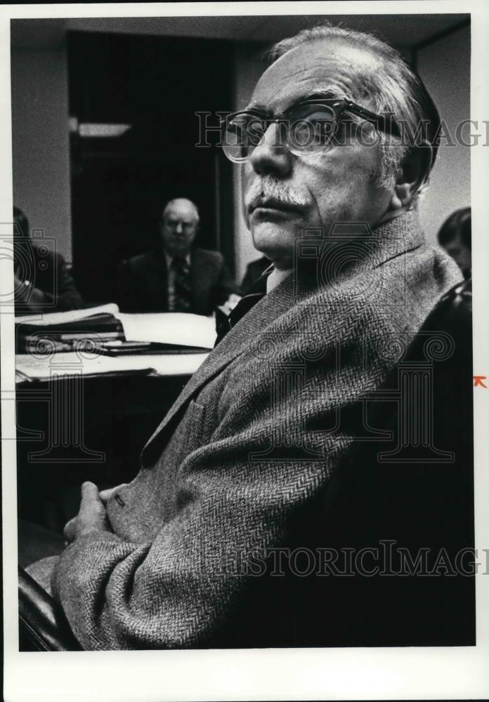 1980 Press Photo Dr. Peter Lancione, member Ohio Medical Board - Historic Images