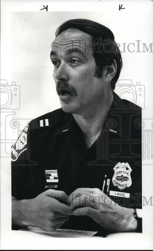 1985 Press Photo Jeffrey A Reese - Historic Images
