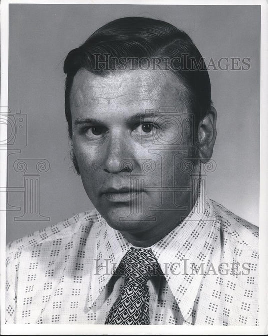 1973 Press Photo Tom Kaib PD Employee - cvp26705 - Historic Images