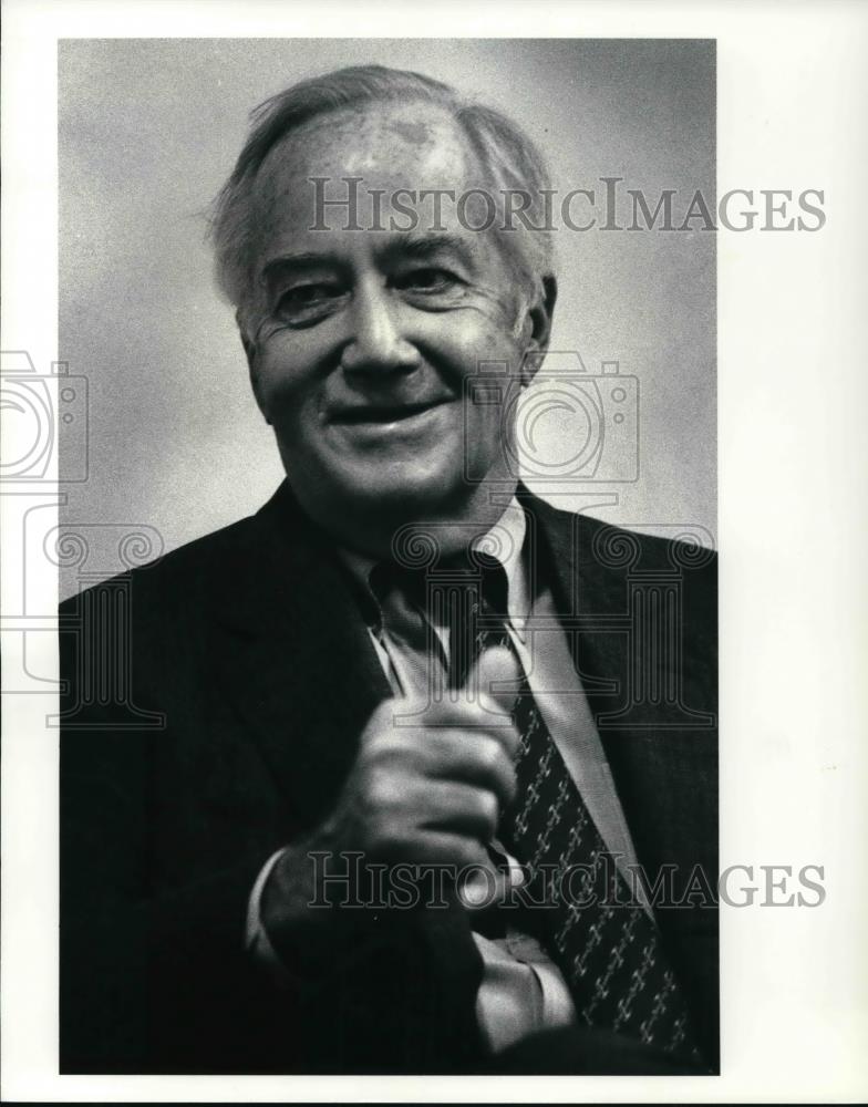 1987 Press Photo Charles McMathius former Maryland Senator - Historic Images