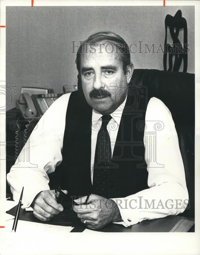 1980 Press Photo Columbus, Ohio lawyer Joseph D. Reed - Historic Images