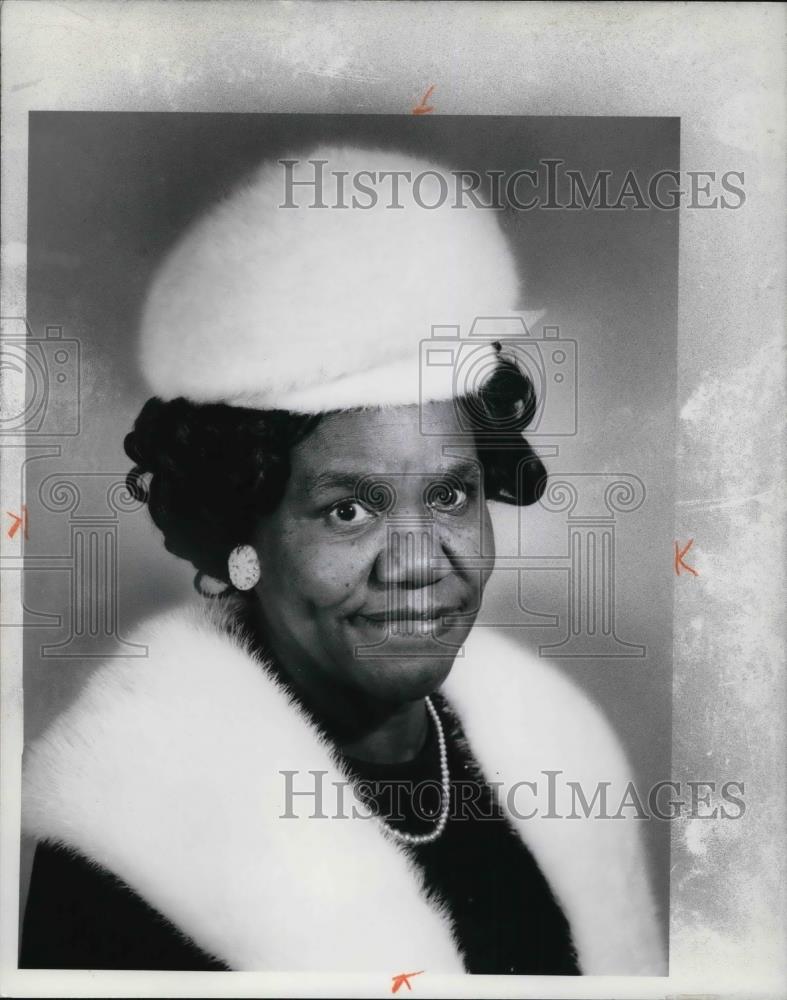 1978 Press Photo Bennie Mae Littles of Quality of Life Award - Historic Images