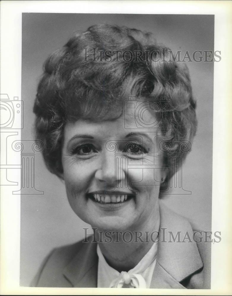 1980 Press Photo Jan Dickinson of the national Employee Relocation Council - Historic Images