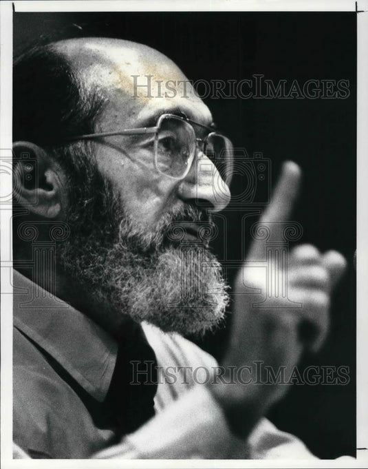 1987 Press Photo Dr. Henry Morgentaler - Historic Images
