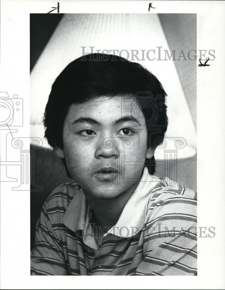 1985 Press Photo Dave Quang - Historic Images