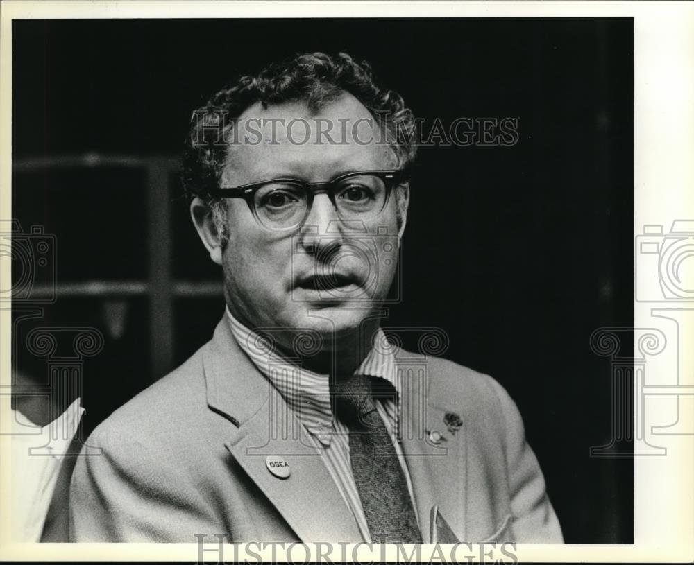 1980 Press Photo John Geagan, Service Employees International Union organizer - Historic Images