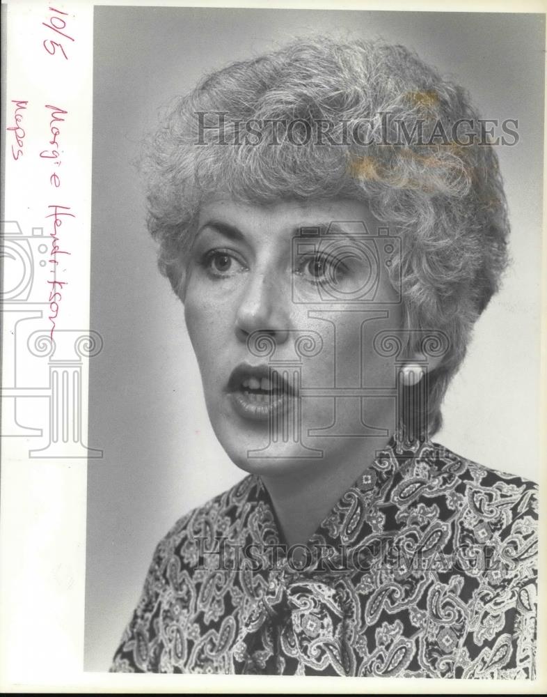 1984 Press Photo Democratic senatorial candidate Margie Hendriksen - ora33360 - Historic Images