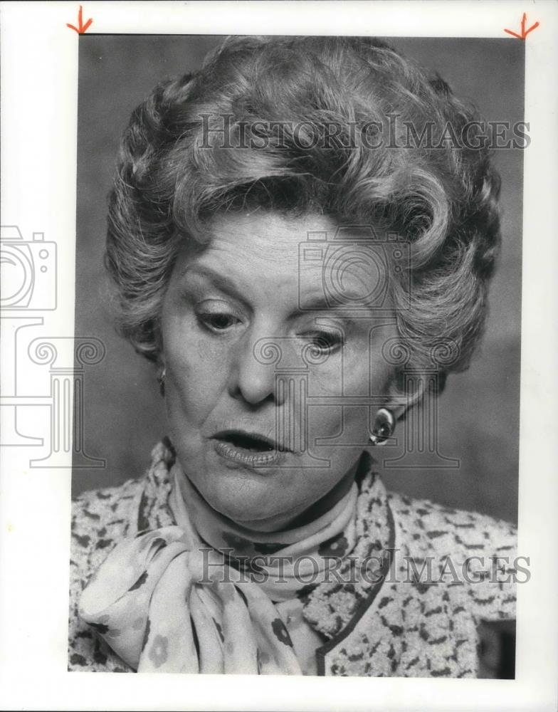 1981 Press Photo Betty Ford, First Lady of the United States from 1974 to 1977 - Historic Images