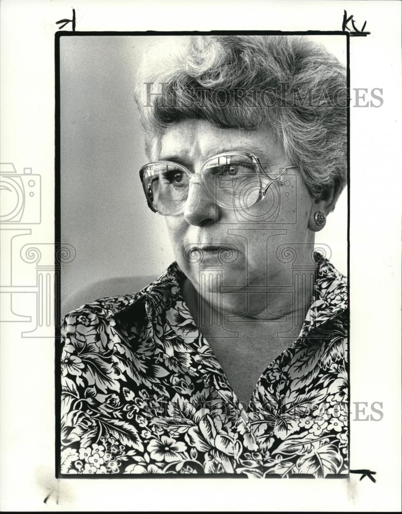 1983 Press Photo Captain Violet Novak - Historic Images