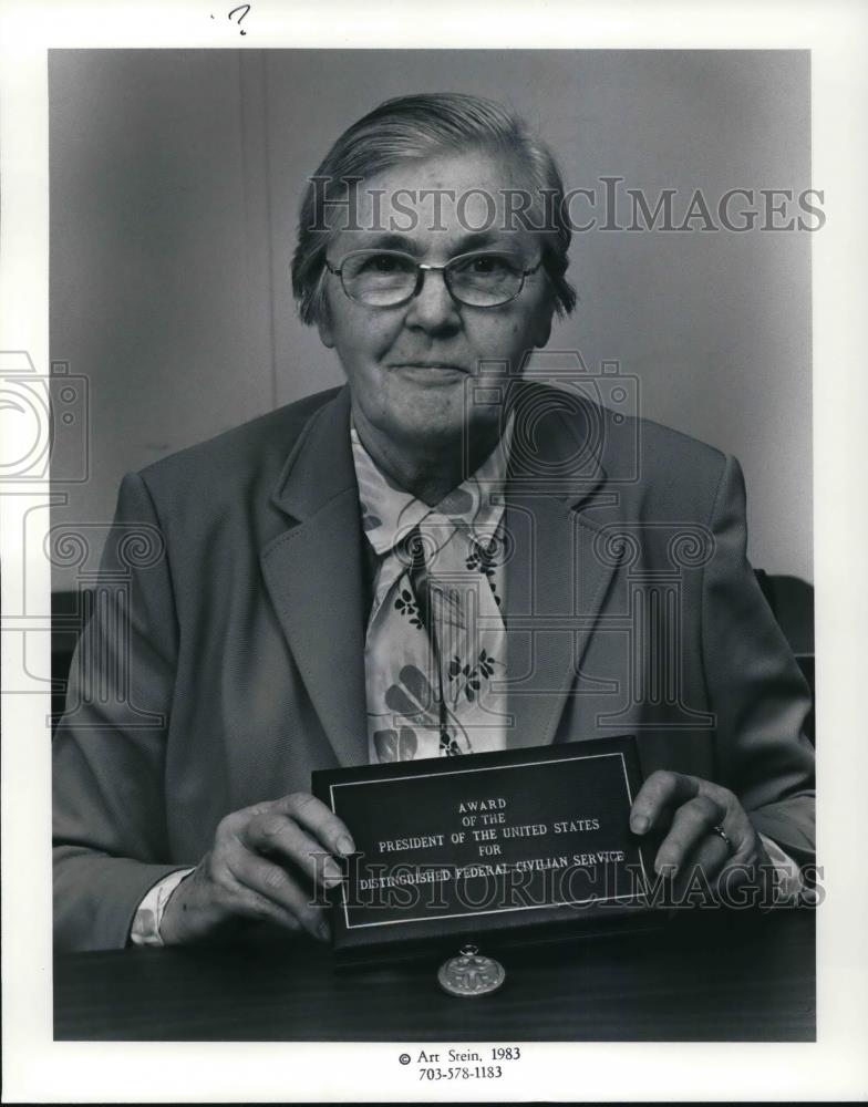 1983 Press Photo Frances O. Kelsey Director Division of Scientific Investigation - Historic Images