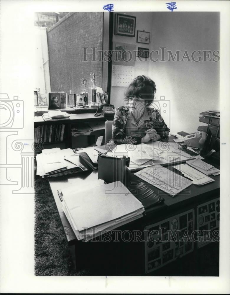 1980 Press Photo Barbara Holliday admin Kaleidoscope Inc. - ora38629 - Historic Images