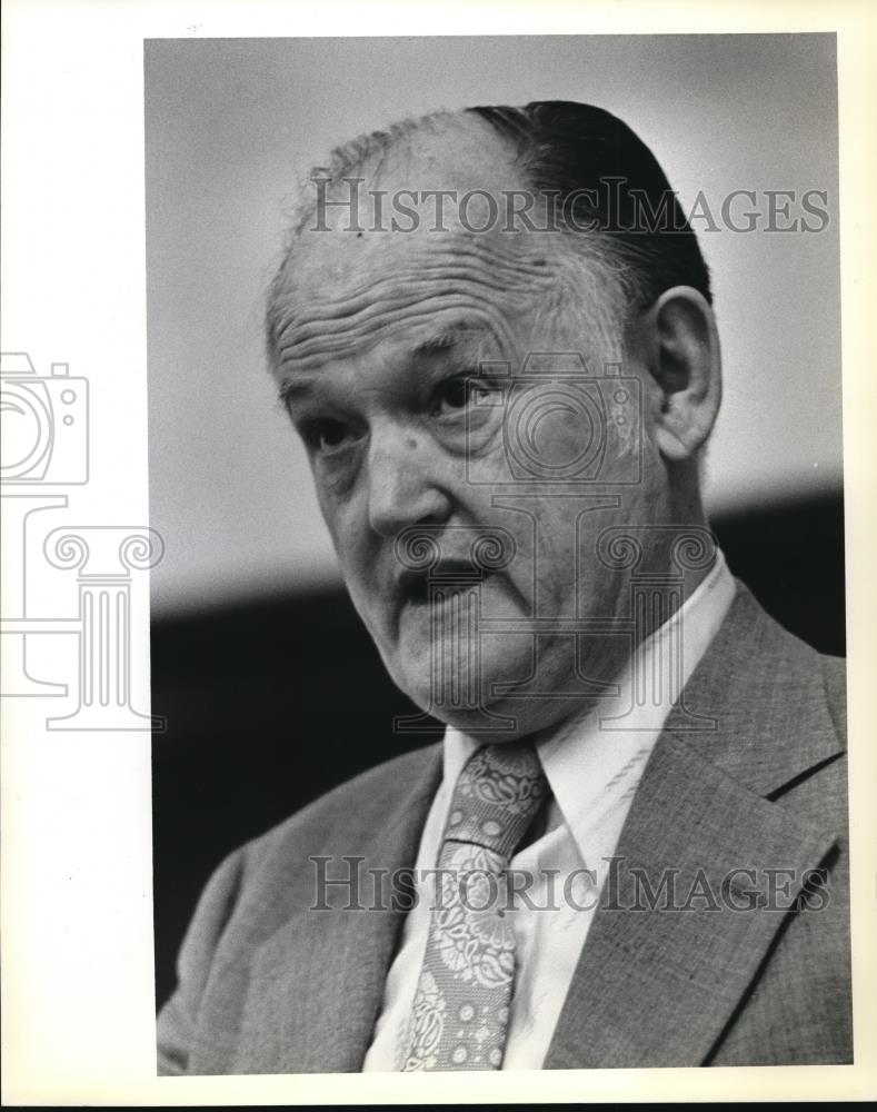 1980 Press Photo Reuben Hill Regents Professor University of Minnesota - Historic Images