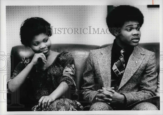 1978 Press Photo Carol and Calvin Moreland nominated for Air Force Academy appt. - Historic Images