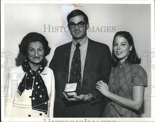 1970 Press Photo Mr & Mrs Wilton Sogg Julia Sogg Mr Sogg's Mother - cvp26085 - Historic Images