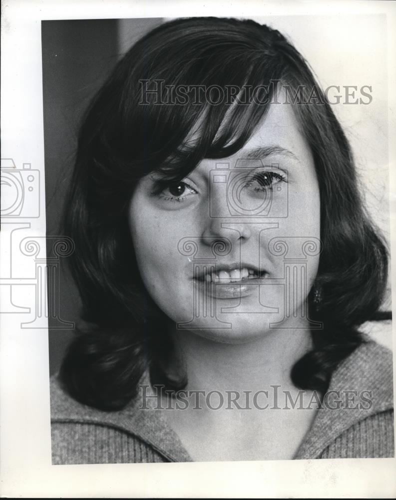 1971 Press Photo Karolyn Brown Multnomah County Courthouse Jury Duty