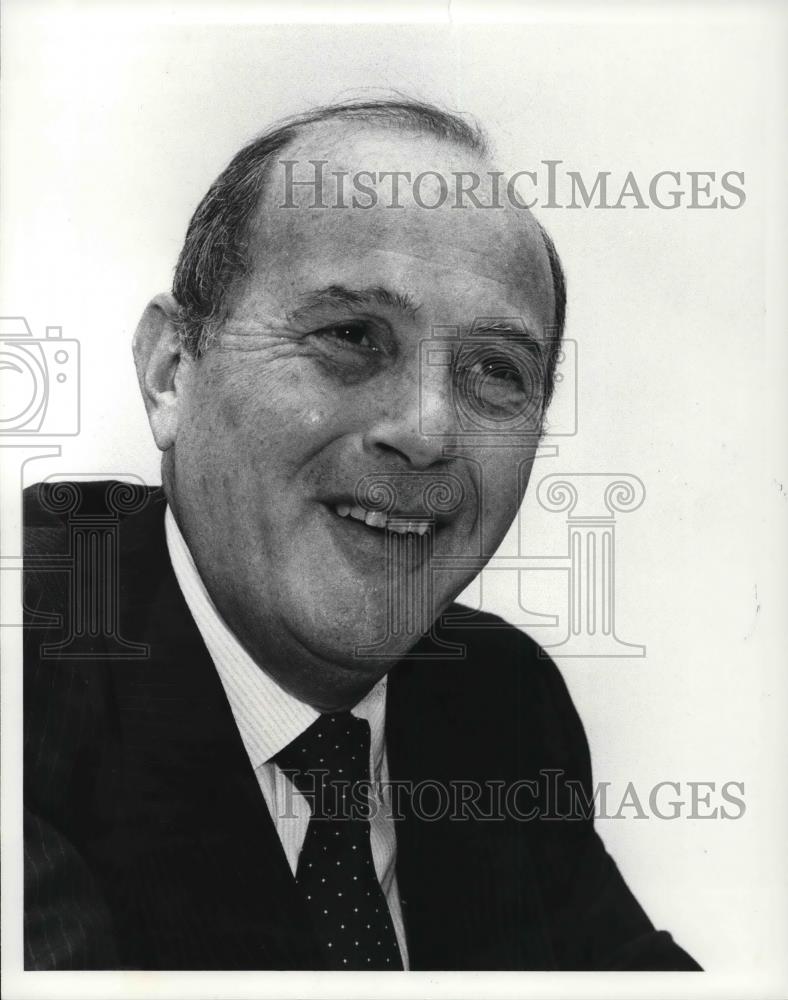 1984 Press Photo Theodore Mann President of the American Jewish Congress - Historic Images