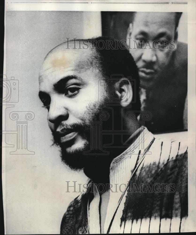1969 Press Photo Rev James Bevel has information about assassins of Dr King - Historic Images