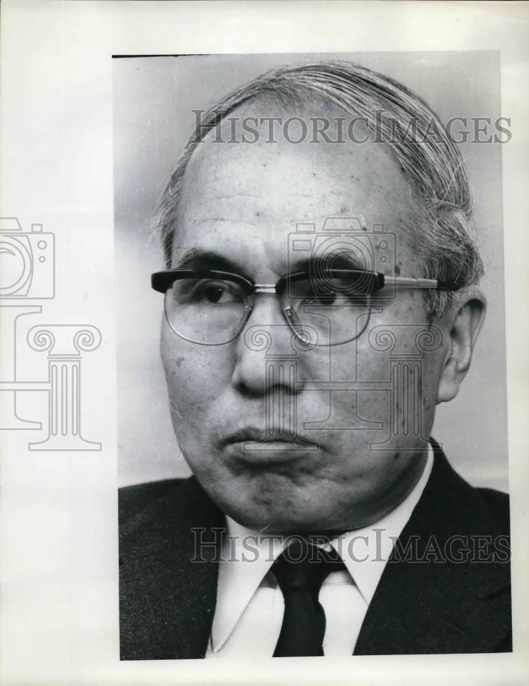 1972 Press Photo Higaki, Masatada, Consul General - ora34129 - Historic Images