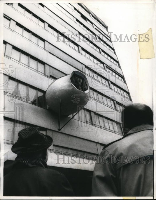 1970 Press Photo Avant-garde nursery at an apartment in Geneva, Switzerland - Historic Images