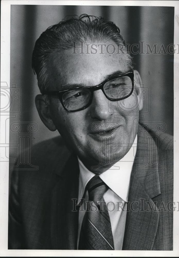 1970 Press Photo Charles Chapman. AASC president for Jr College campuses - Historic Images