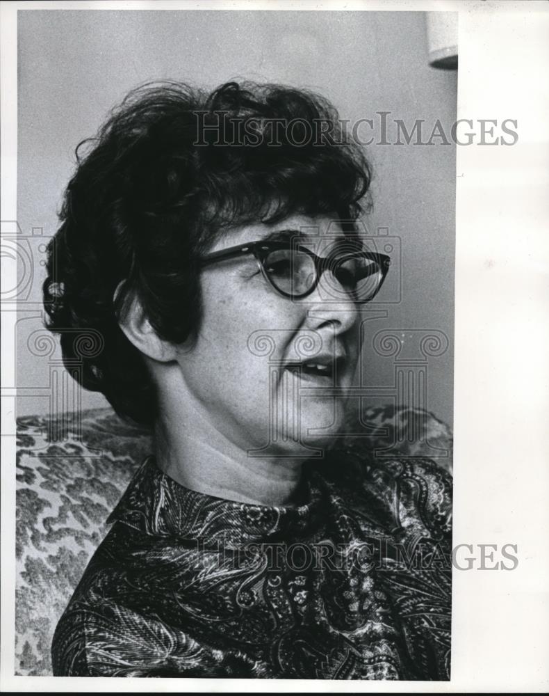 1970 Press Photo Mrs. Lee Brietling ger daughter marry Elizabeth Taylor. - Historic Images