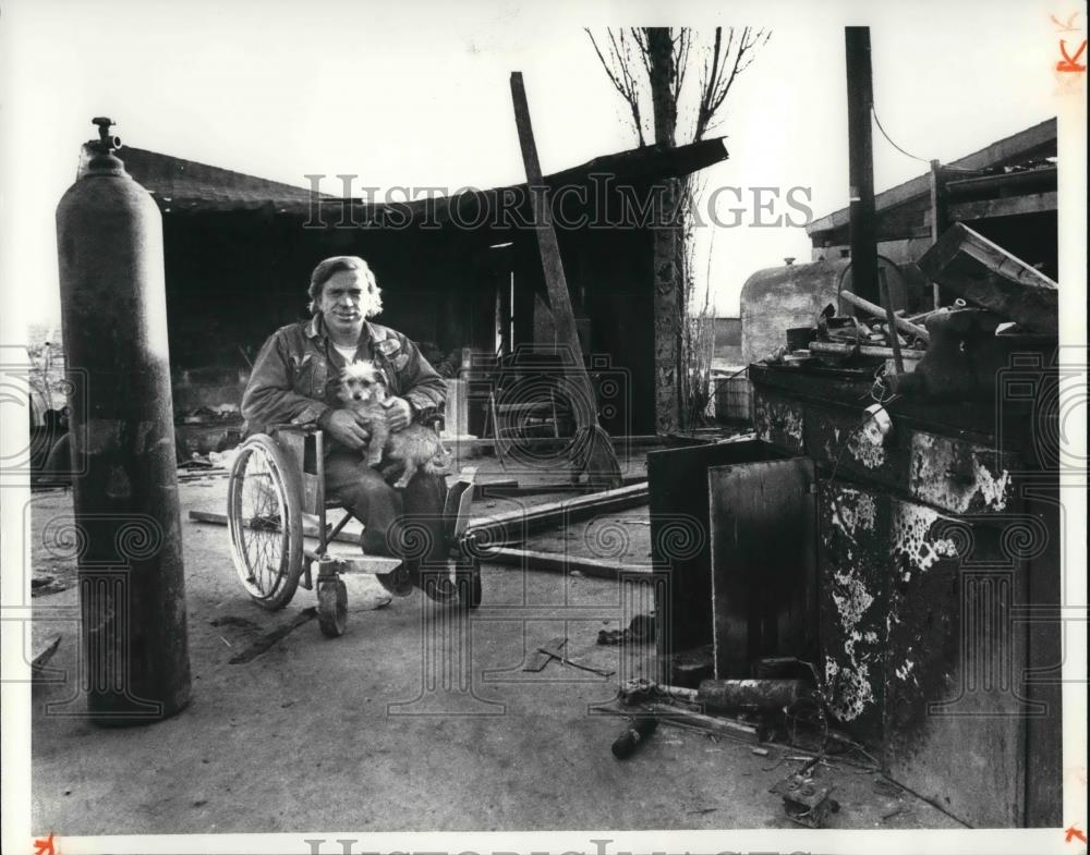 1981 Press Photo Ron Lytle of Dunkirk Ohio - Historic Images