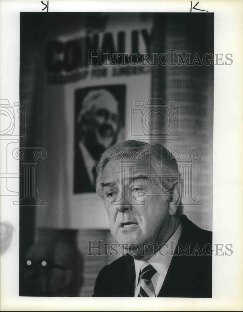 1979 Press Photo Republican presidential hopeful John Connolly - ora17073 - Historic Images