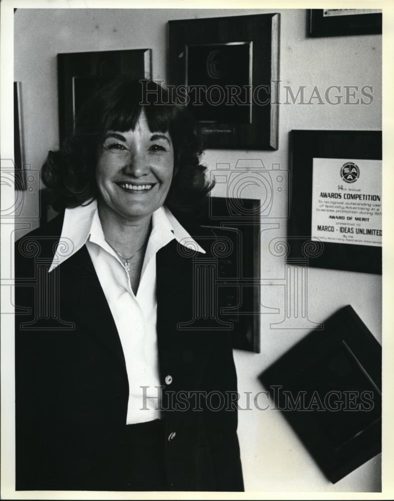 1980 Press Photo Margaret Ford, owner of Marco-Ideas Unlimited - ora29890 - Historic Images