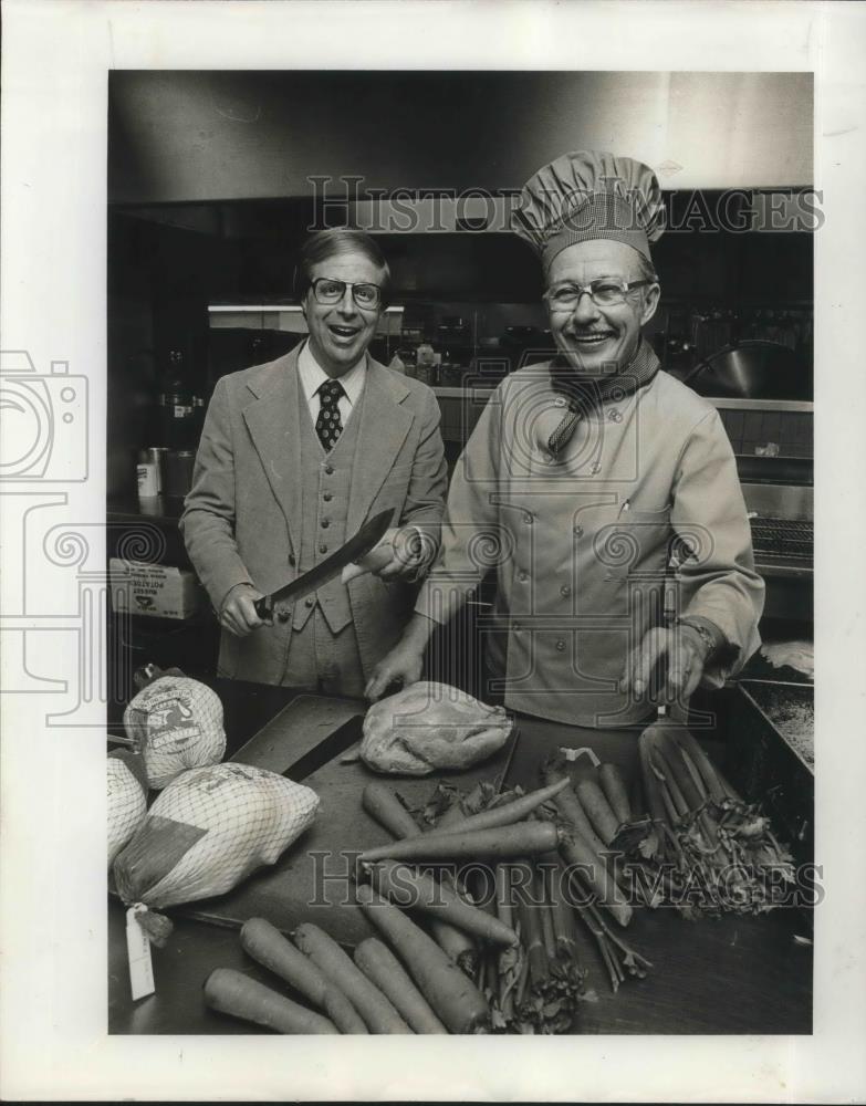 1976 Press Photo Chef Bill Compton - ora07396 - Historic Images