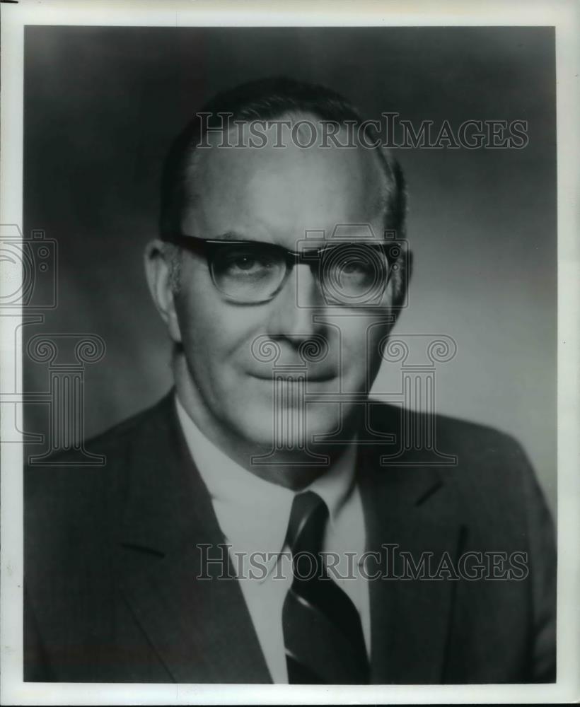 1972 Press Photo G. Thomas Ludwig Executive Vice President Joseph Seagram & Sons - Historic Images