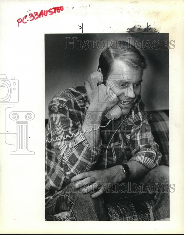 1984 Press Photo Oregon&#39;s first heart lung recipient Jerry Austen - ora02204 - Historic Images