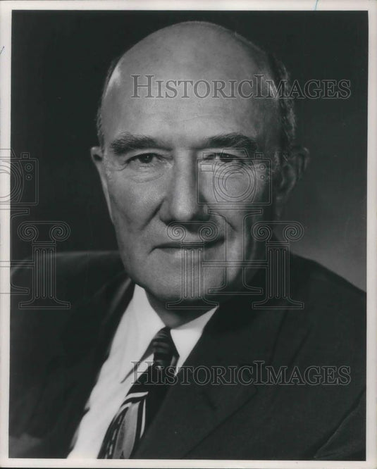 1978 Press Photo Clifford F Hood US Steel - Historic Images
