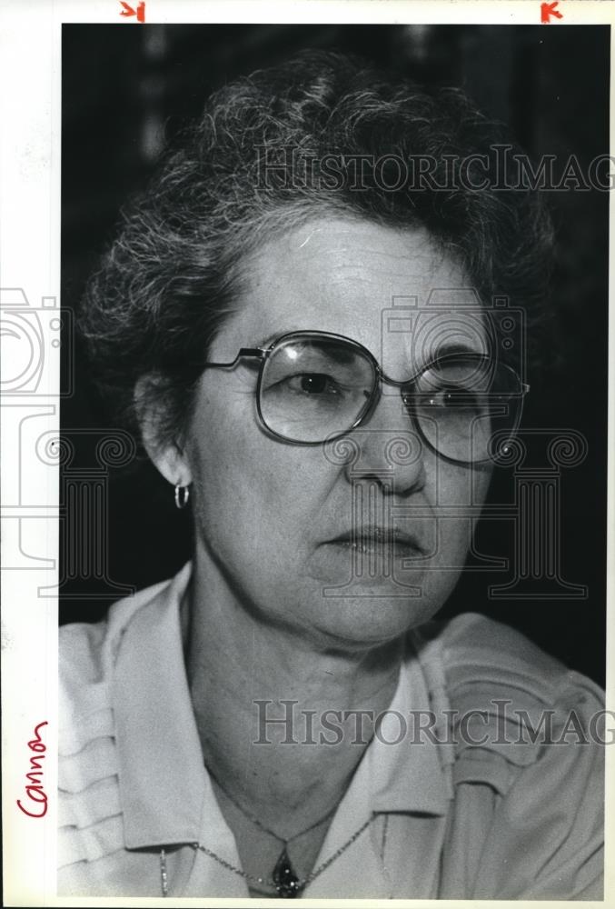 1983 Press Photo Jan Cannon of Federal Gov&#39;t Office of Personnel Mangement - Historic Images