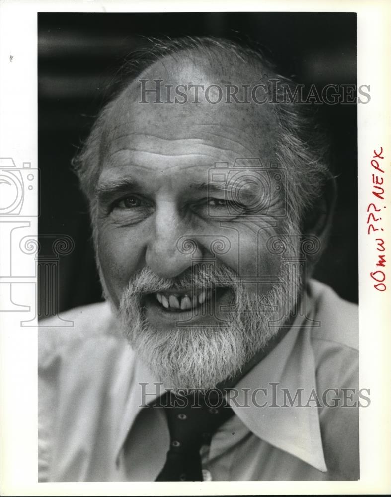 1983 Press Photo William C. Carey, superintendent of Snoqualmie Valley School - Historic Images