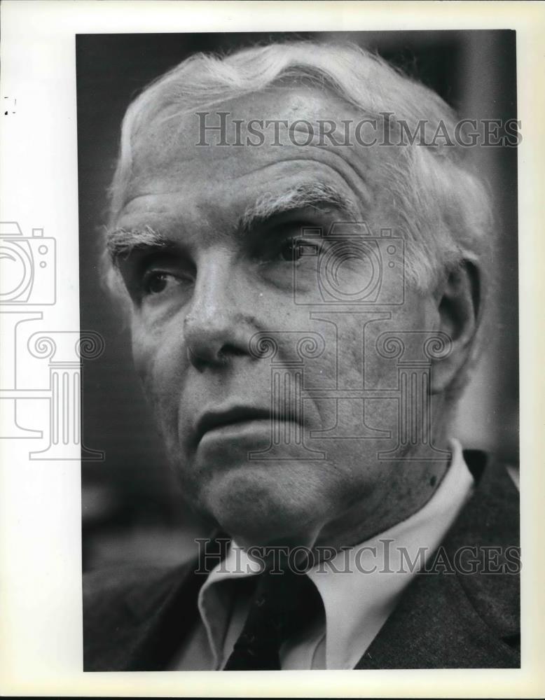 1980 Press Photo Edward Hennelly, president of the American Nuclear Society - Historic Images