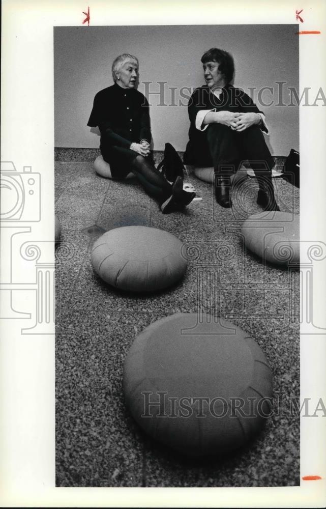 1979 Press Photo Elizabeth McCelland of Nova Kay Wood University Circle Inc. - Historic Images