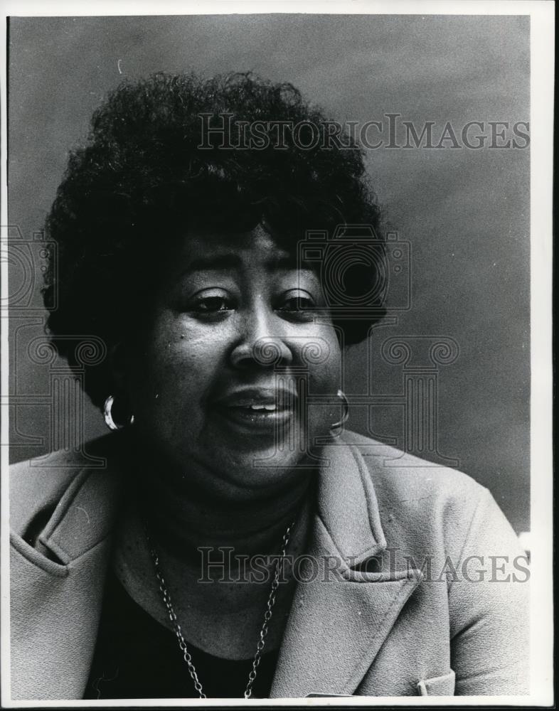 1977 Press Photo Bertha E Palmer - Historic Images