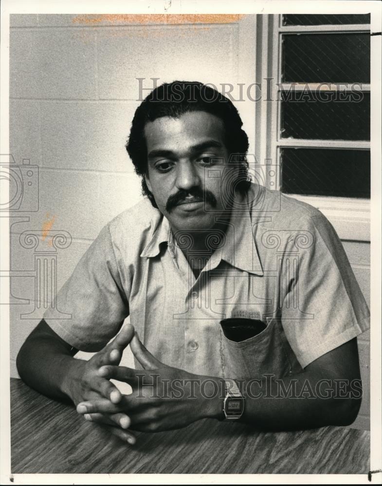 1985 Press Photo Orlando Morales - Historic Images