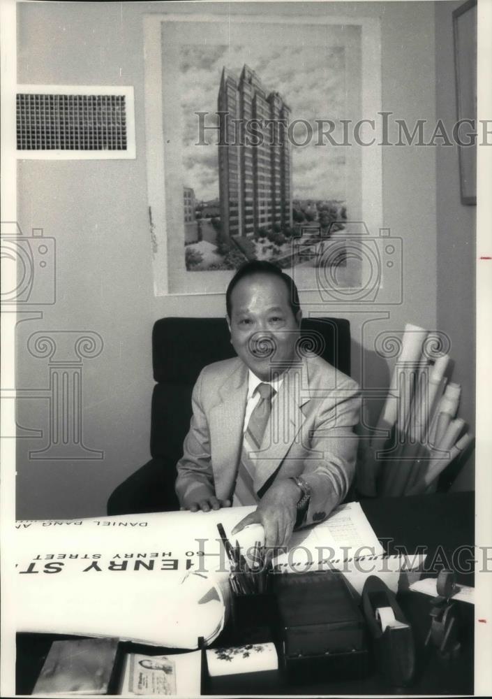 1986 Press Photo Heo-Peh Lee, President of Shi Jie Enterprises - cvp22141 - Historic Images