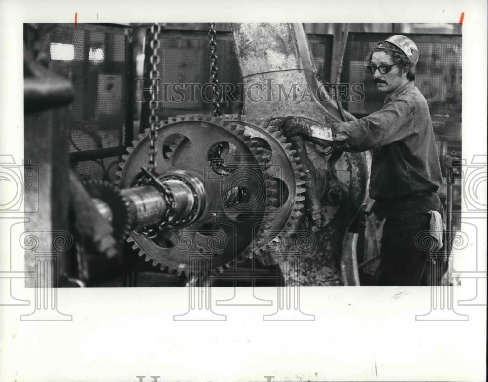 1980 Press Photo The Steel Industry - Historic Images