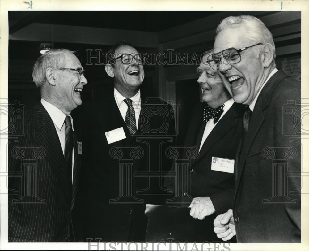 1983 Press Photo Judge Alfred Goodwin, at a dinner in Multnomah County Circuit - Historic Images