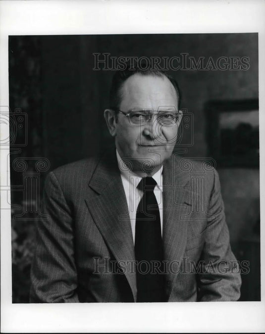 1973 Press Photo RG Jeter VP BF Goodrich - cvp24823 - Historic Images