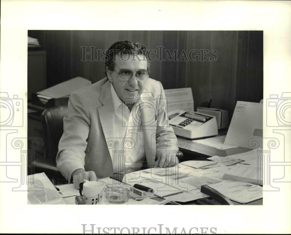 1984 Press Photo Mike Scigliano, Pres. Musician&#39;s Union - Historic Images