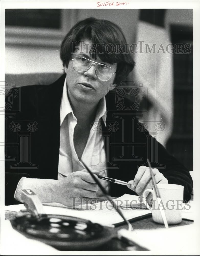 1981 Press Photo Janet Reno State Attorney prosecuted the group of whites. - Historic Images