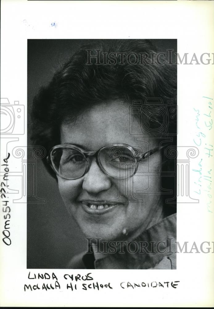1983 Press Photo Linda Curust Molalla High School Candidate - ora11930 - Historic Images